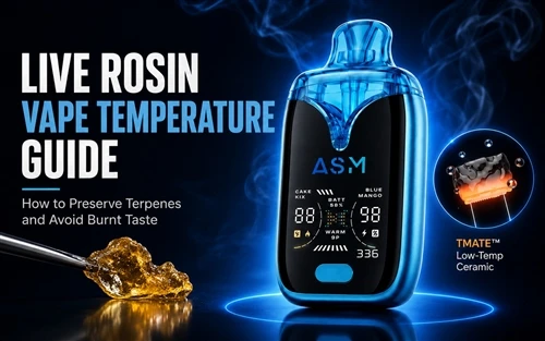 Teocht Vaporization Rosin is Fearr: Conas Blas agus Éifeachtaí is Fearr a Bha...